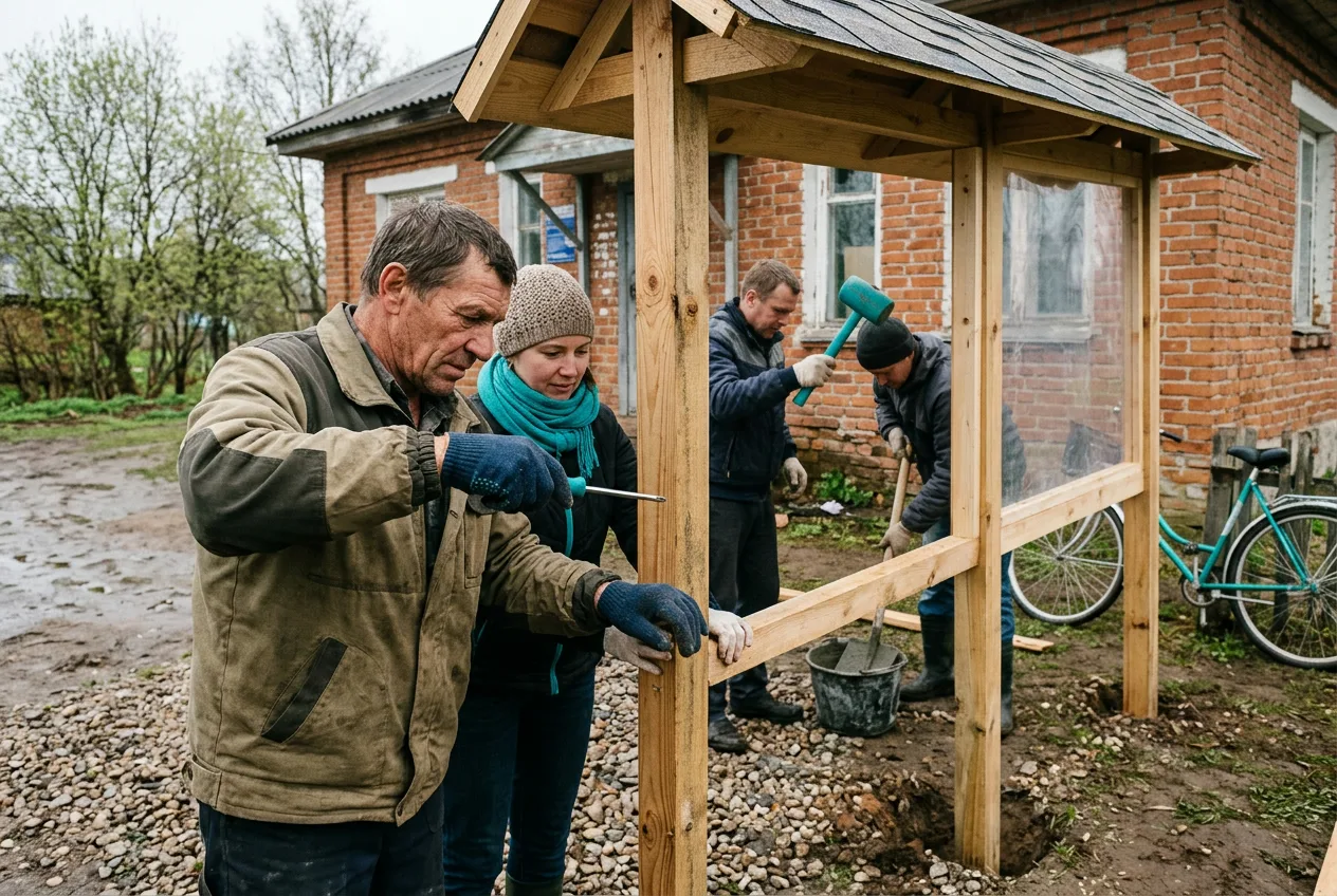 Иллюстрация к кейсу «Самоорганизация удаленного поселка»